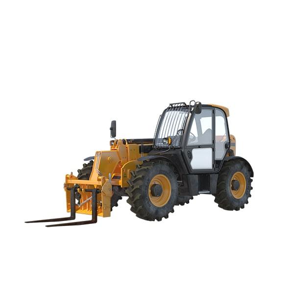 telehandlers can normally extend to heights ranging from 30 to 55 feet